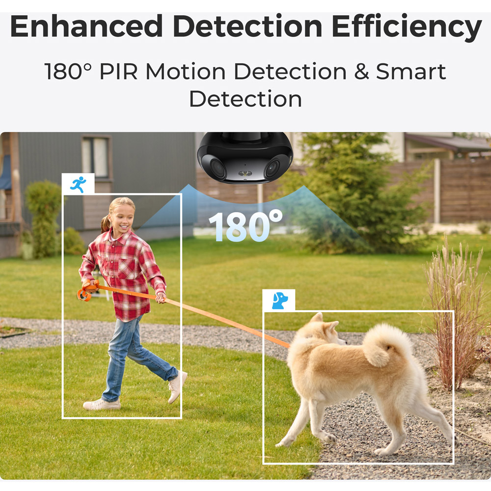 Reolink Advantage Series B740X 4K 180 Degree Wi-Fi Security Camera with Solar Panel and 64GB Card Image 7