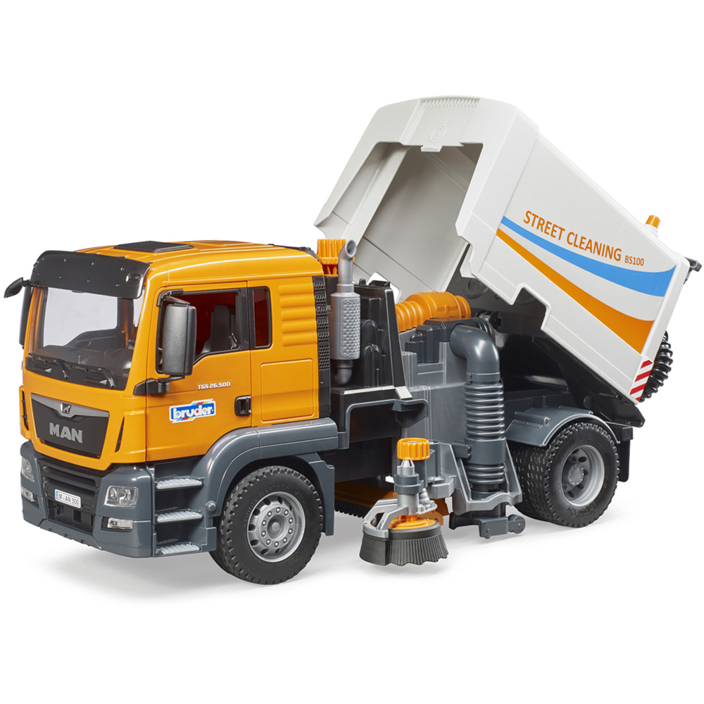 Bruder Kids MAN TGS Street Sweeper Playset Model Image 6