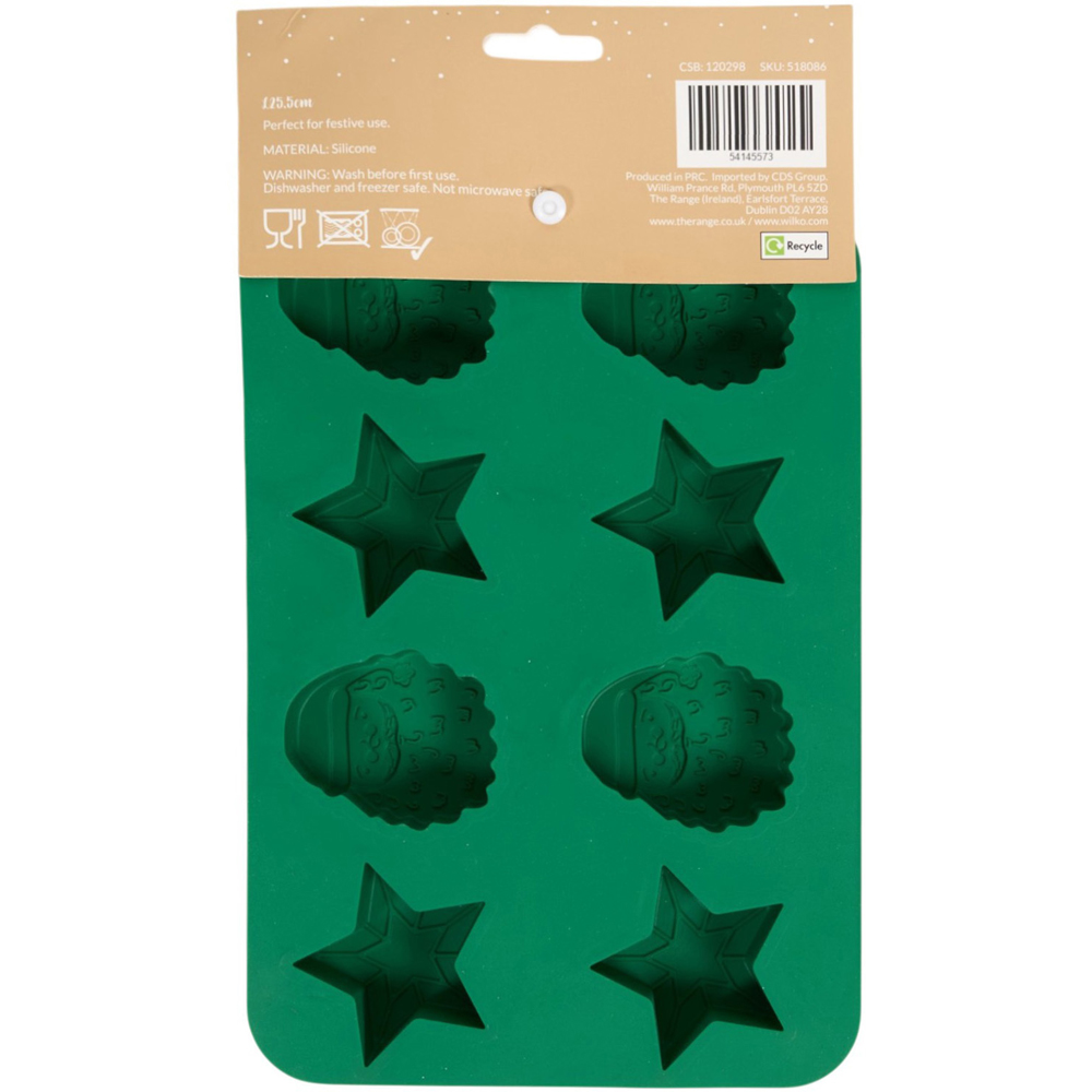 Christmas Shapes Silicone Mould Image 5