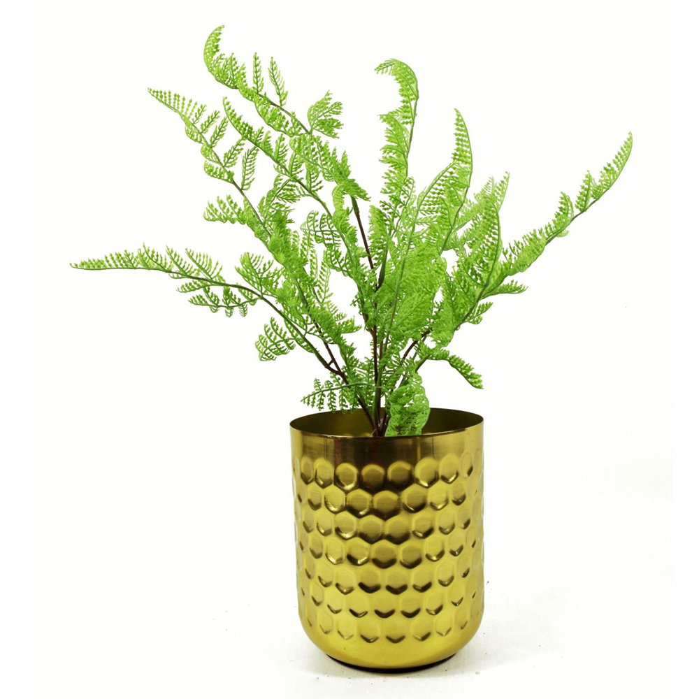Leaf Dark Green Southern Wood Fern Bush Artificial Plant 50cm 6 Pack Image 4