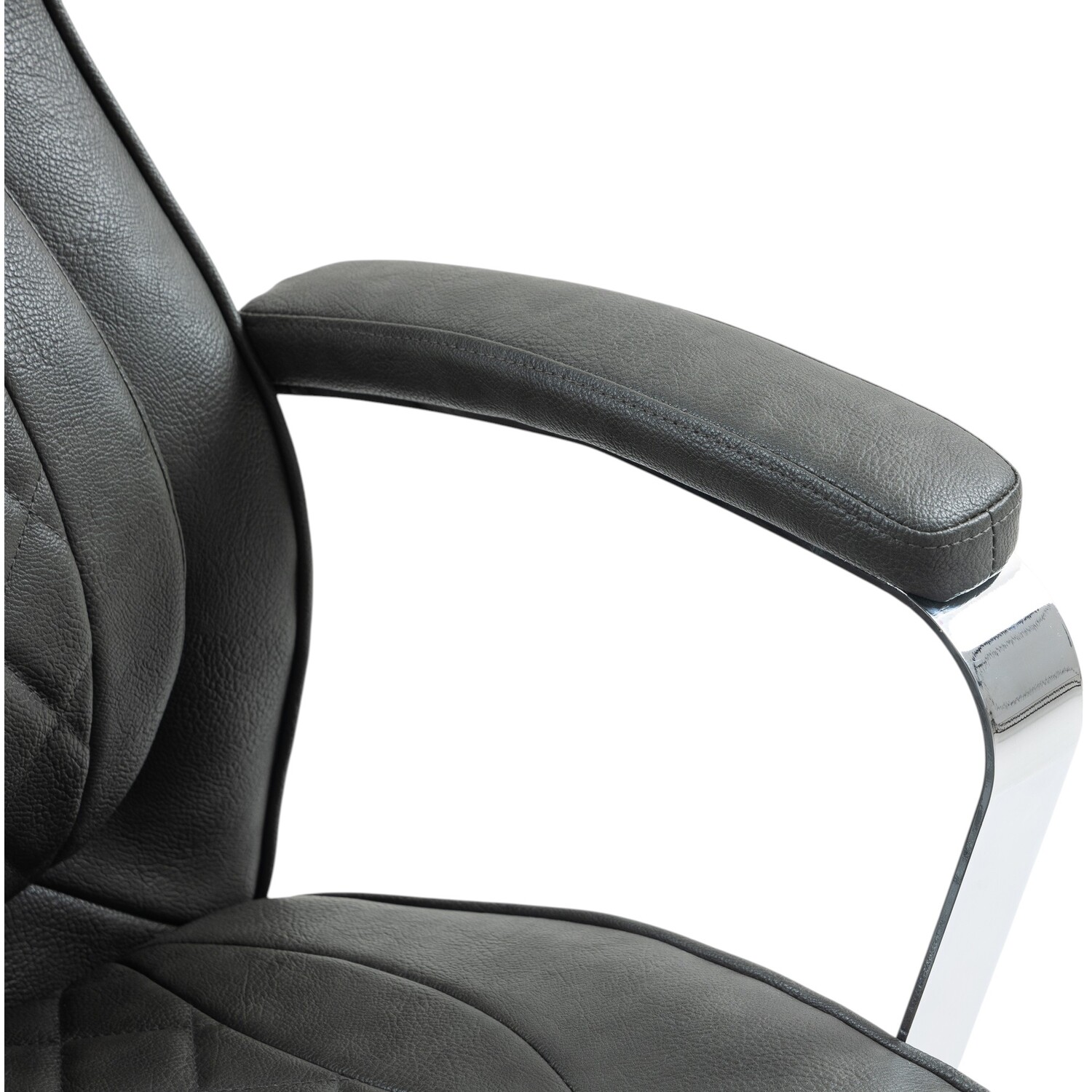 Grey Executive Office Chair Grey Image 11