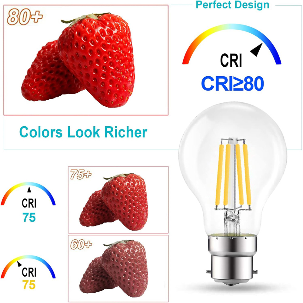 ExtraStar B22 Filament 950 Lumens Light Bulb Image 4