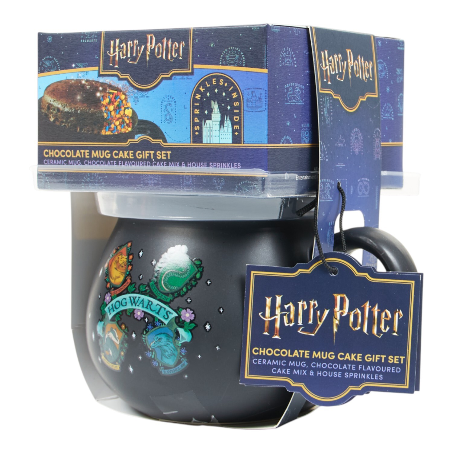 Harry Potter Ceramic Mug with Cake Mix and House Sprinkles Image 2