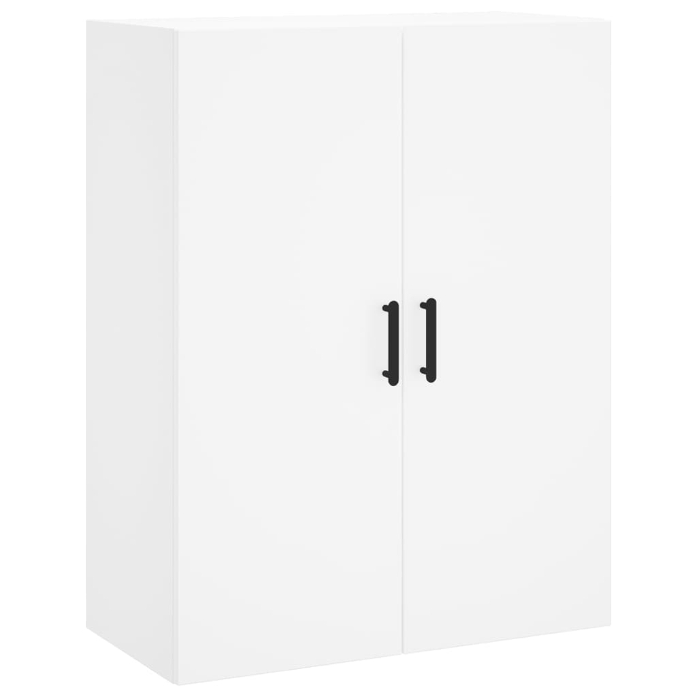 vidaXL 4 Door White Highboard Image 5