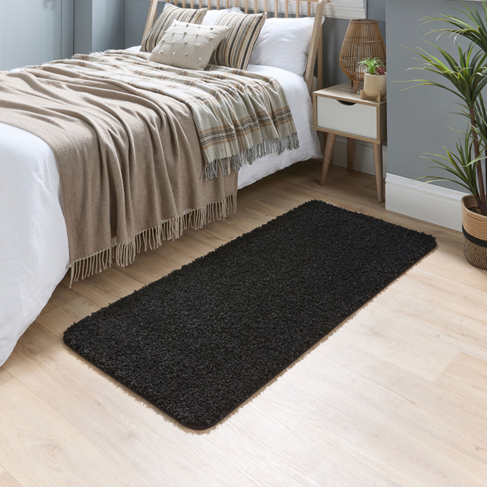 My Rug Black Rug 67 x 150cm Image 2