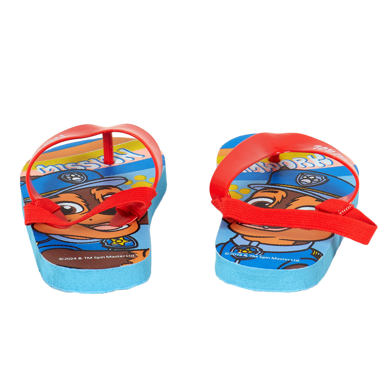 PAW Patrol Flip Flops - Blue Image 3