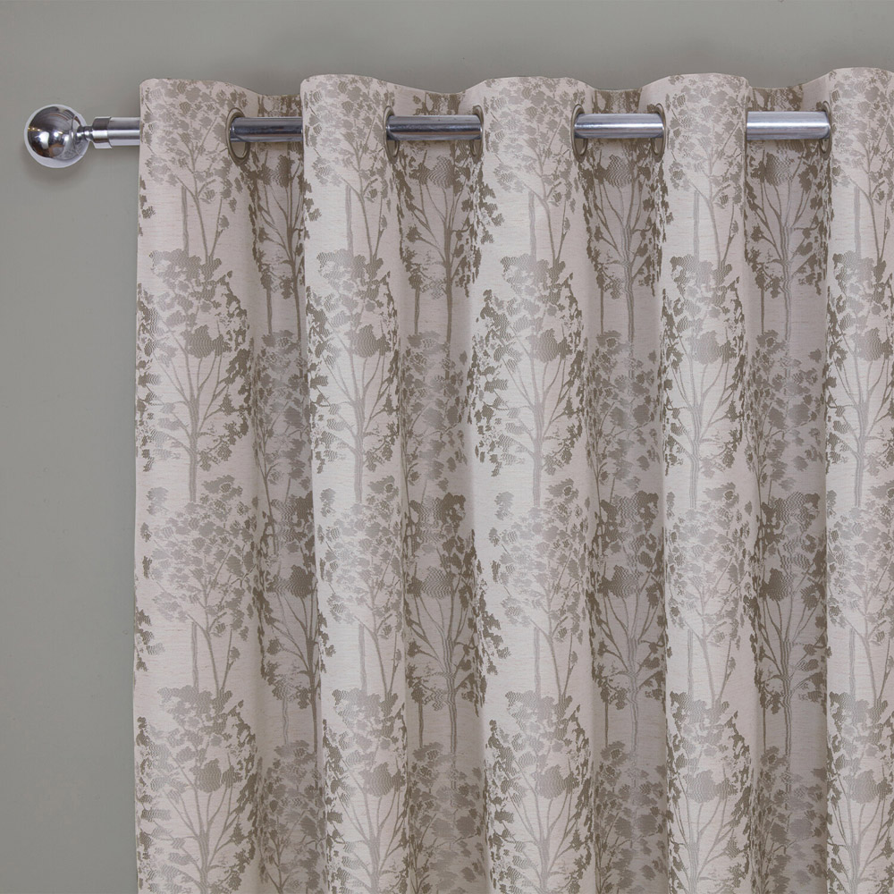 Juniper Blackout Curtain Silver 229cm Image 3