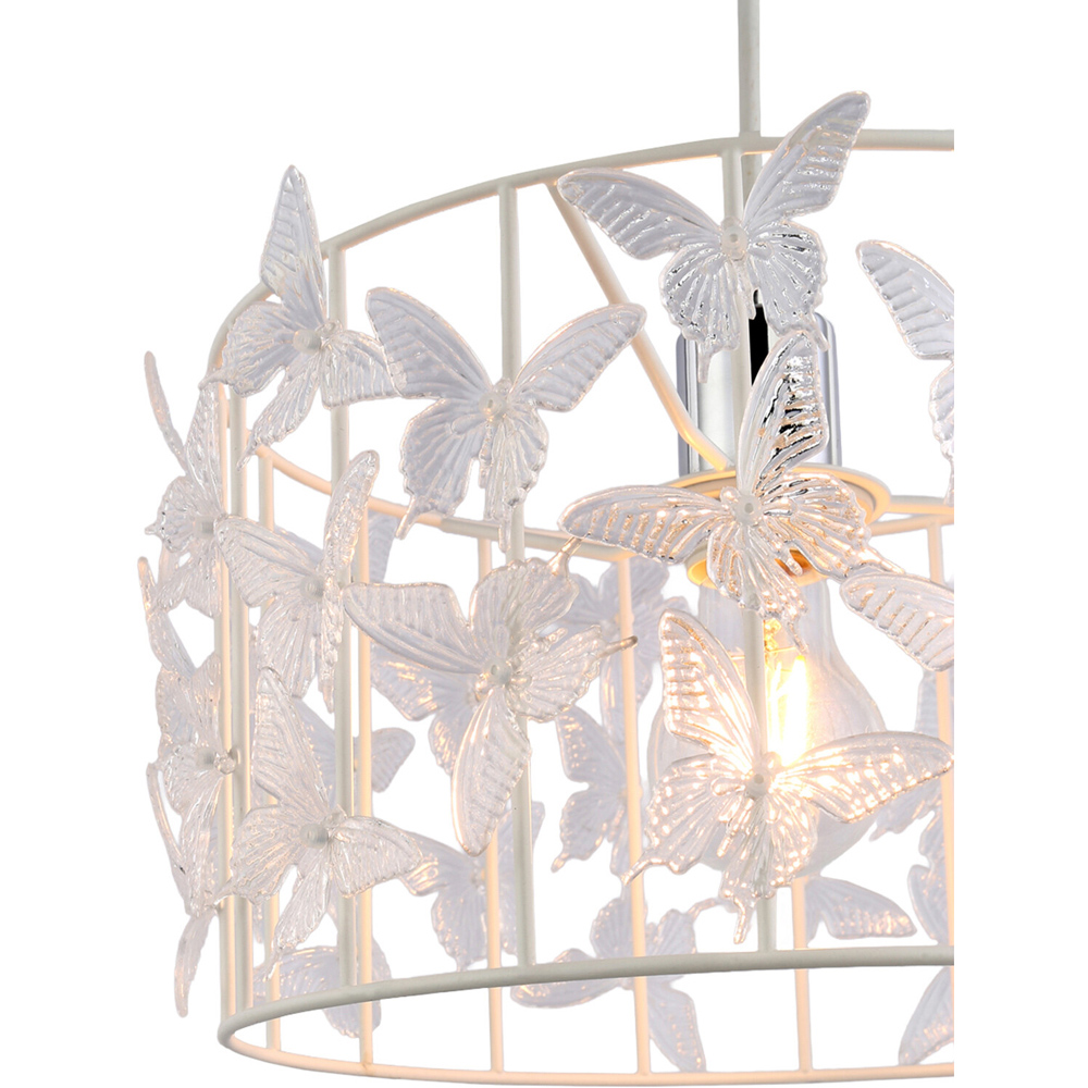 Zoe Butterfly Shade White Image 6
