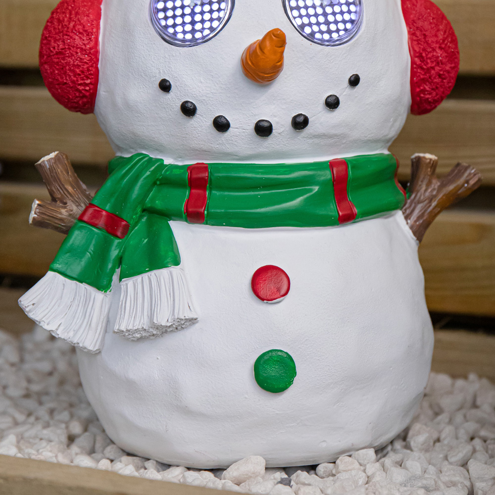 Samuel Alexander White LED Blinkin' Frosty Snowman Outdoor Christmas Decoration 25cm Image 6