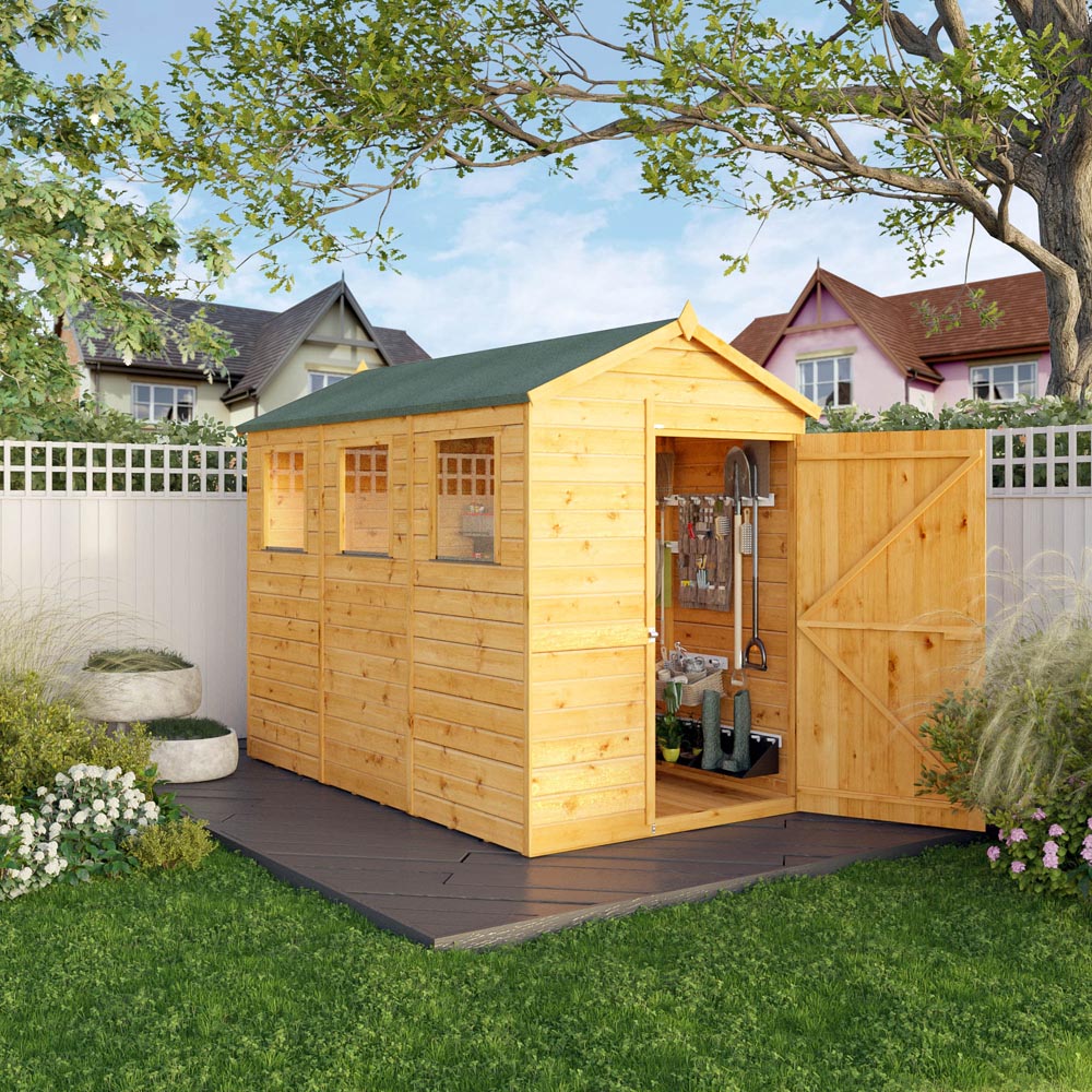 Mercia 9 x 5ft Modular Shiplap Apex Shed Image 3
