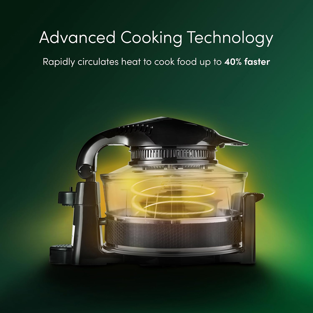 Emperial 17L Digital Halogen Oven Cooker with Extender Ring and Accessories Image 8