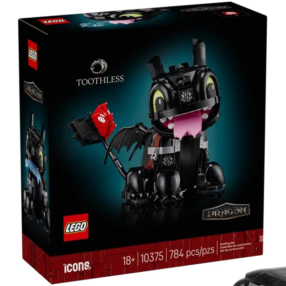 Lego Icons 10375 How To Train Your Dragon Toothless Set Image 1