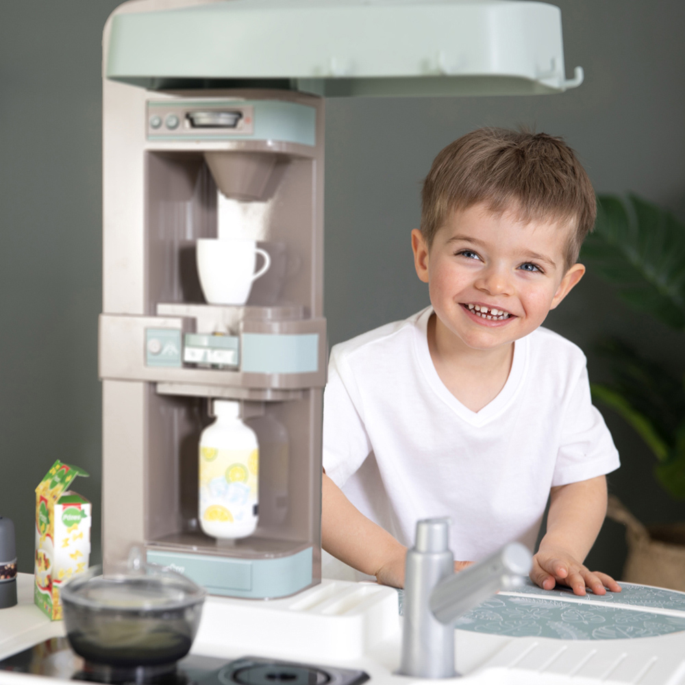 Smoby Tefal Kids 34 Piece Studio XL Bubble Kitchen Island Playset Image 6