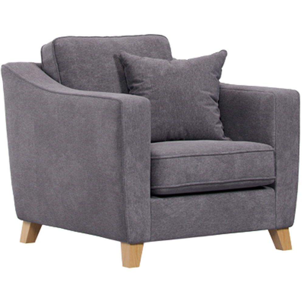 Marlon City Steel Armchair Image 2