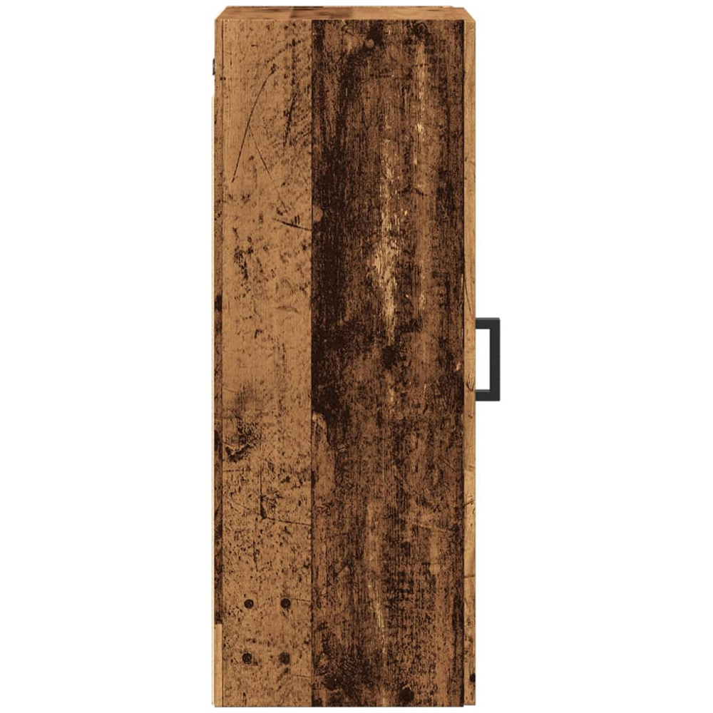 vidaXL Single Door Old Brown Wall Mounted Storage Cabinet Image 6