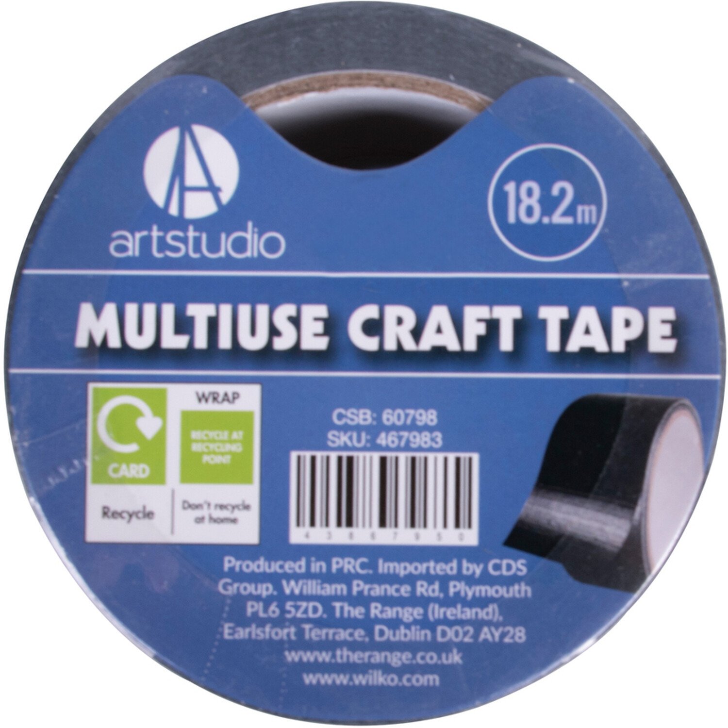 Black or White Multiuse Craft Tape Image 2