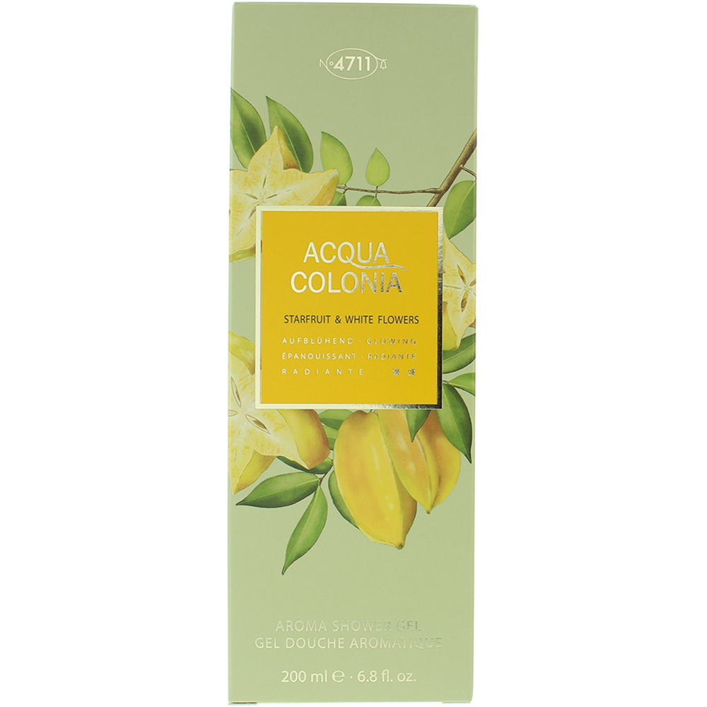 4711 Acqua Colonia Starfruit and White Flowers Shower Gel 200ml Image 3