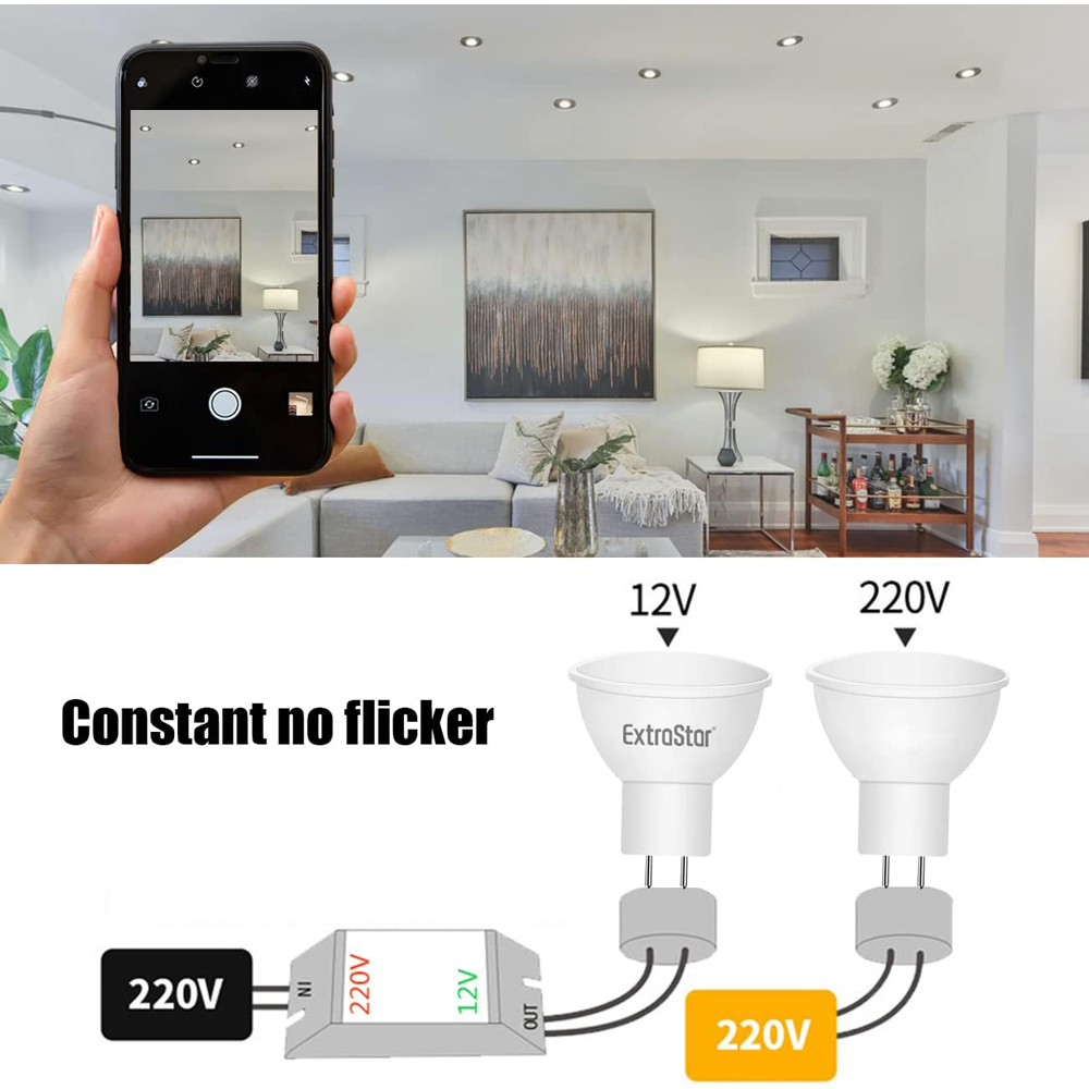 ExtraStar 10 Pack 6W 6500K Daylight LED Bulb Image 3