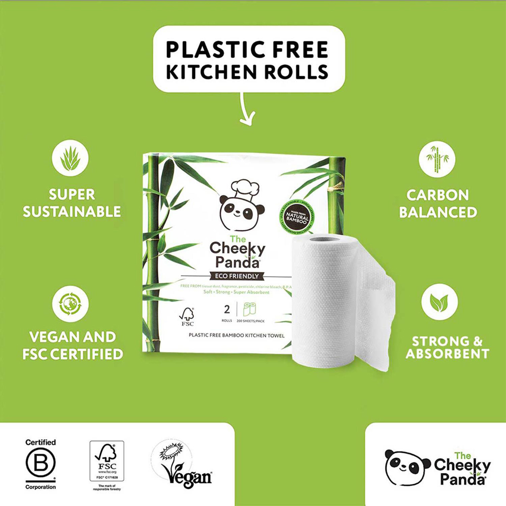 The Cheeky Panda Toilet Tissues 45 Rolls Image 9