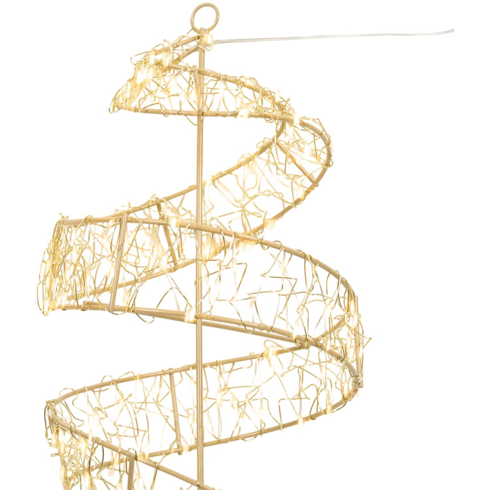 Set of 2 150 LED Gold Swirls Image 7