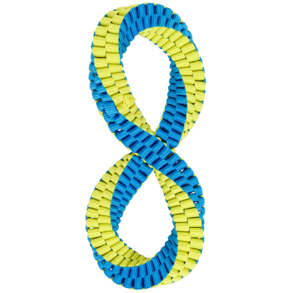 Woven 8 Dog Toy Image 1