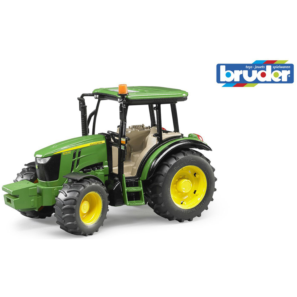 Bruder Kids John Deere 5115 M Tractor Playset Model Image 5