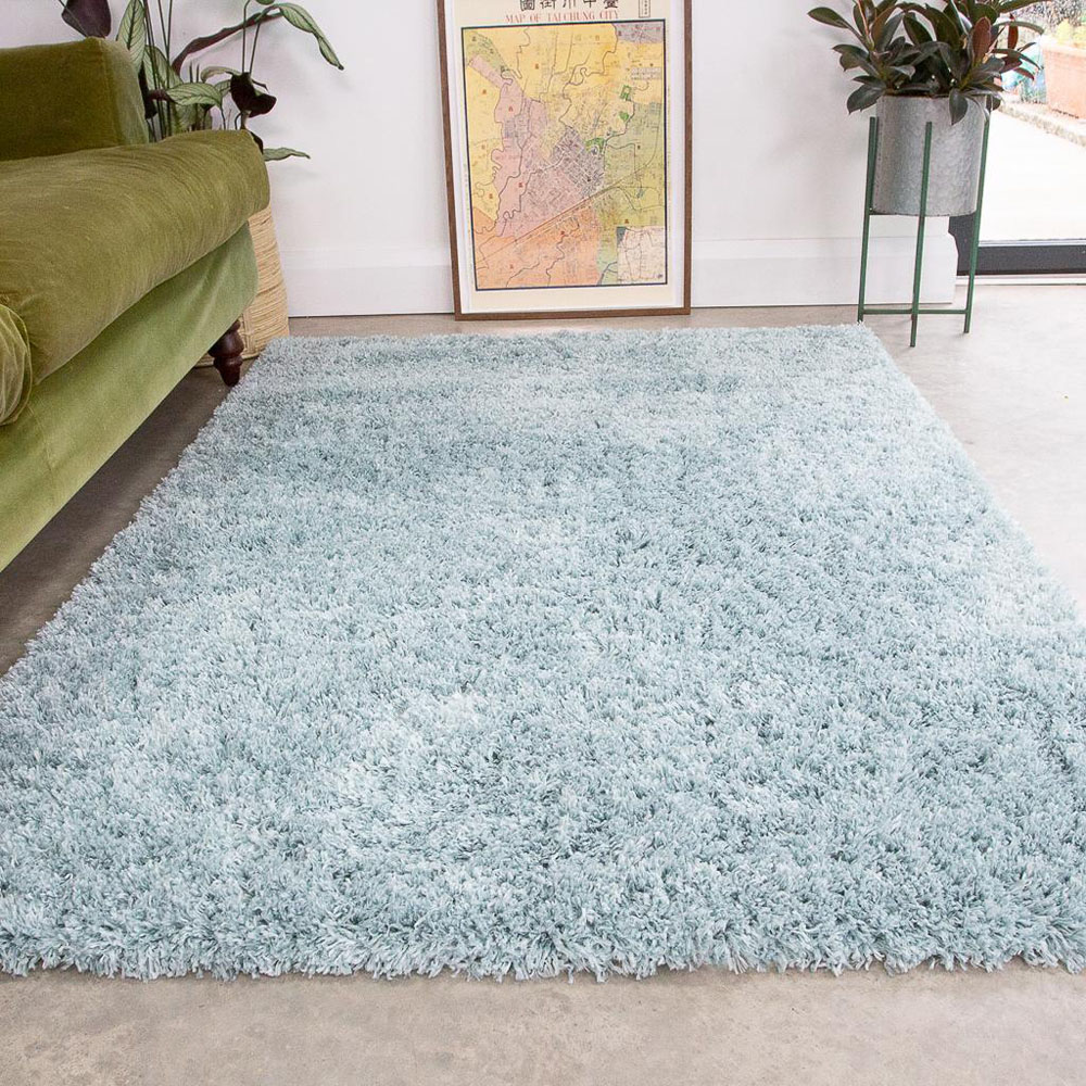 Kukoon Nore Blue Shaggy Rug 240 x 330cm Image 2