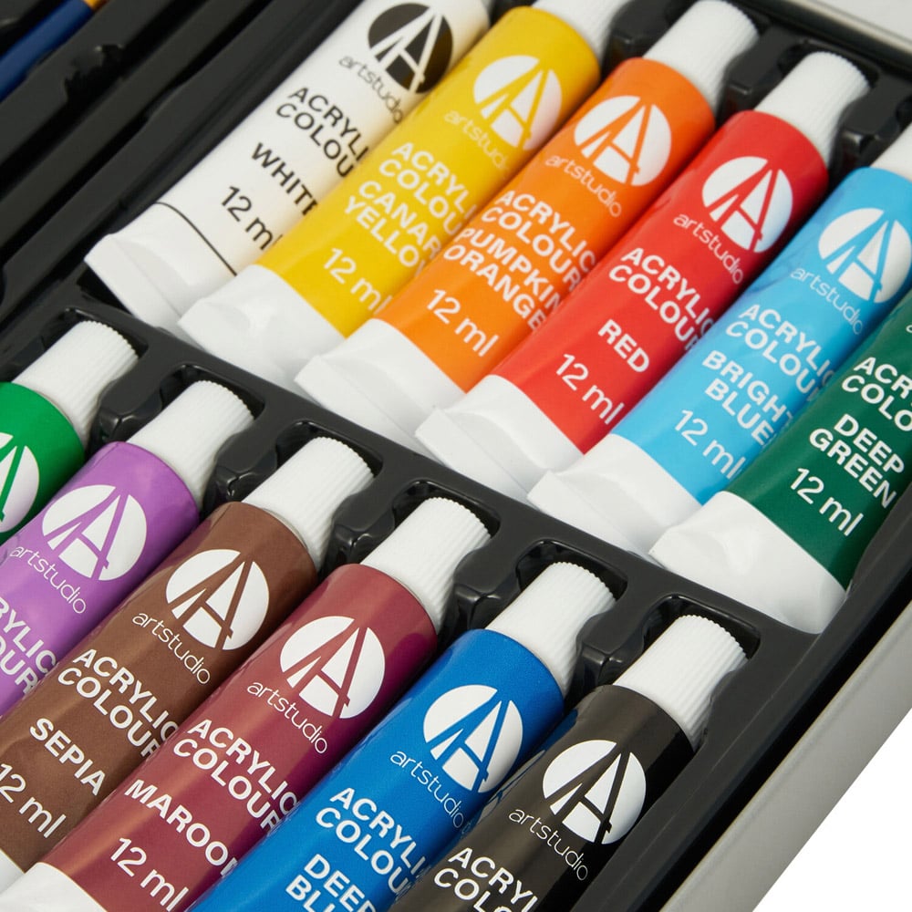 Art StudioAcrylic Tin Set Image 3