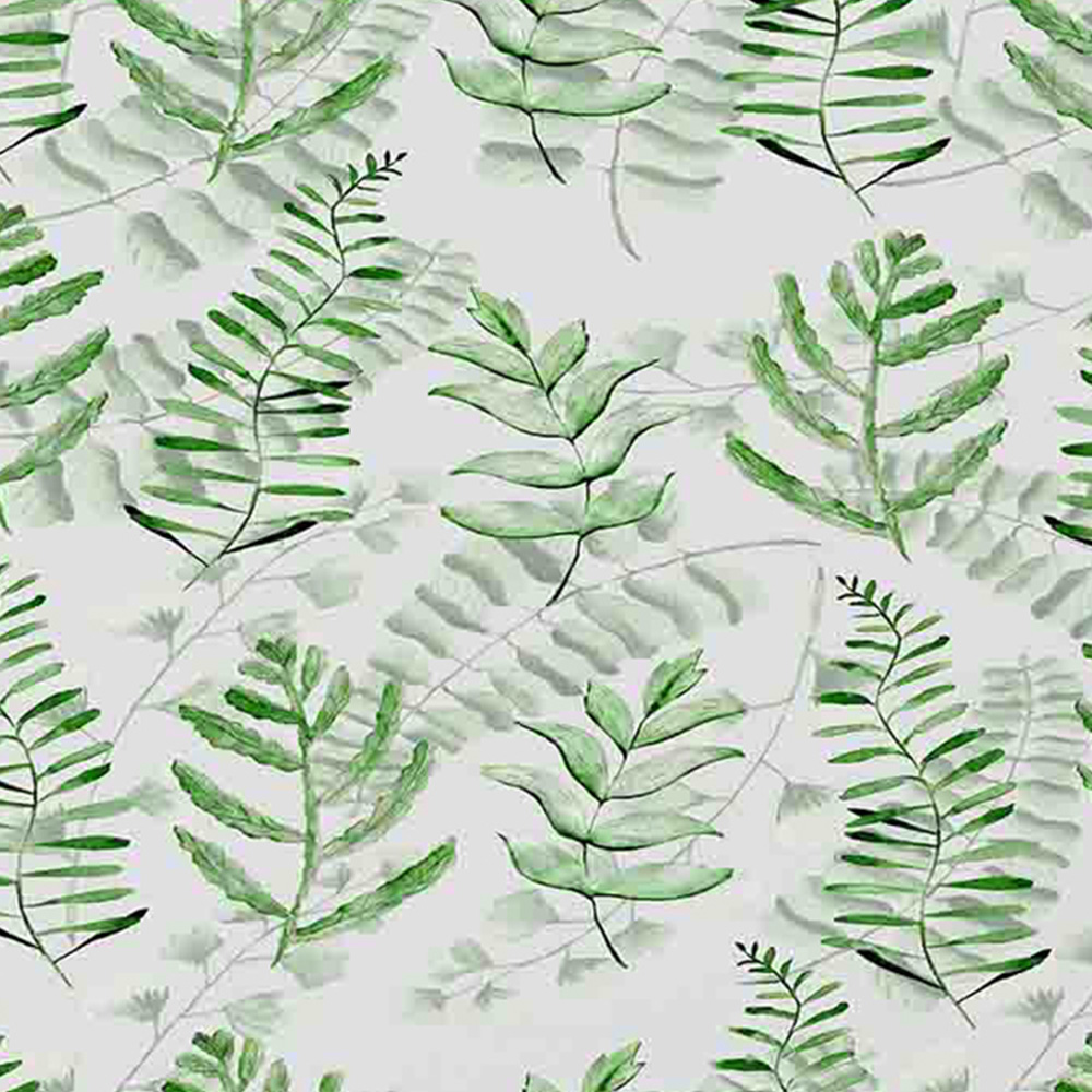 Benjamin Tate Design 6 Pack Green Fern Watercolour Placemats Image 3