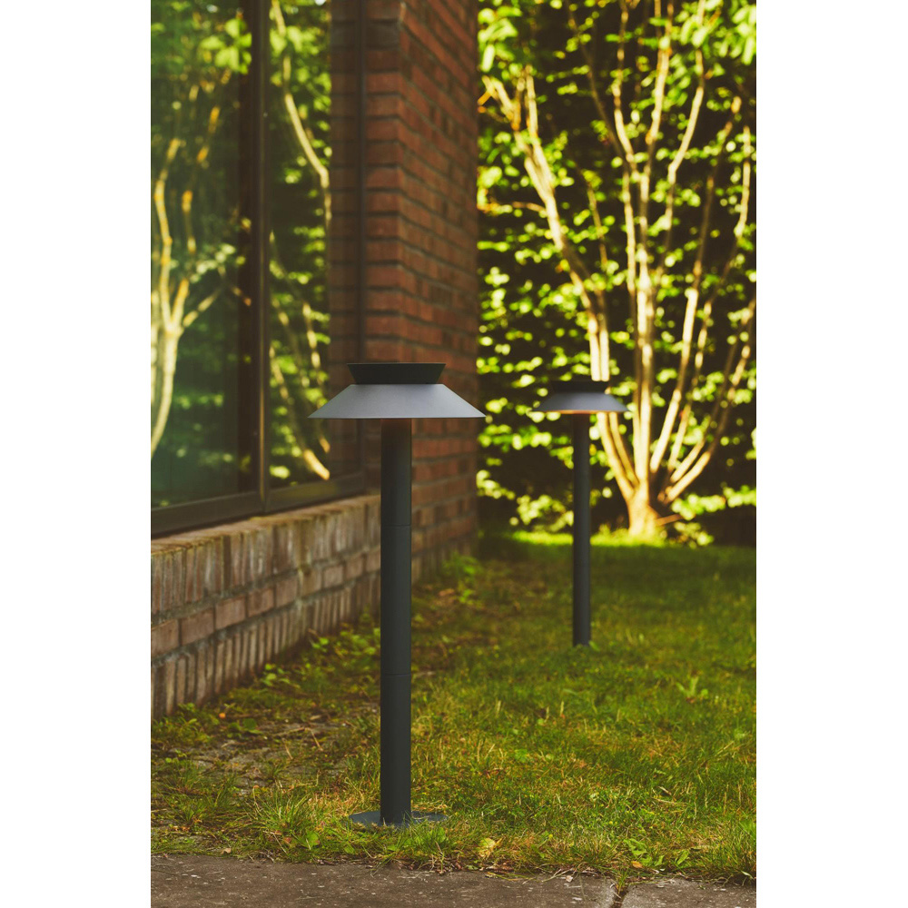 Nordlux Justina Anthracite Solar Garden Light Image 2