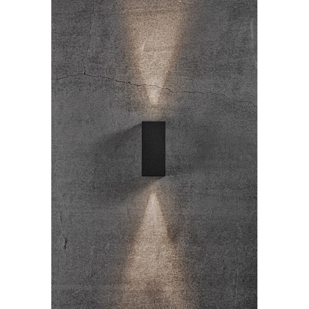 Nordlux Asbol Kubi Black Wall Light Image 6
