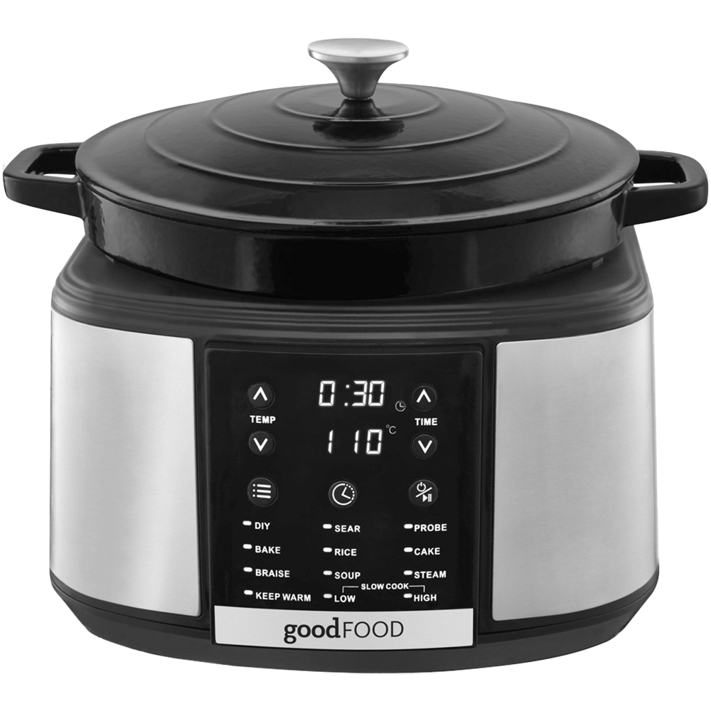 Good Food GF16012 12 in 1 Cast Iron Multi Cooker 5.5L Image 1