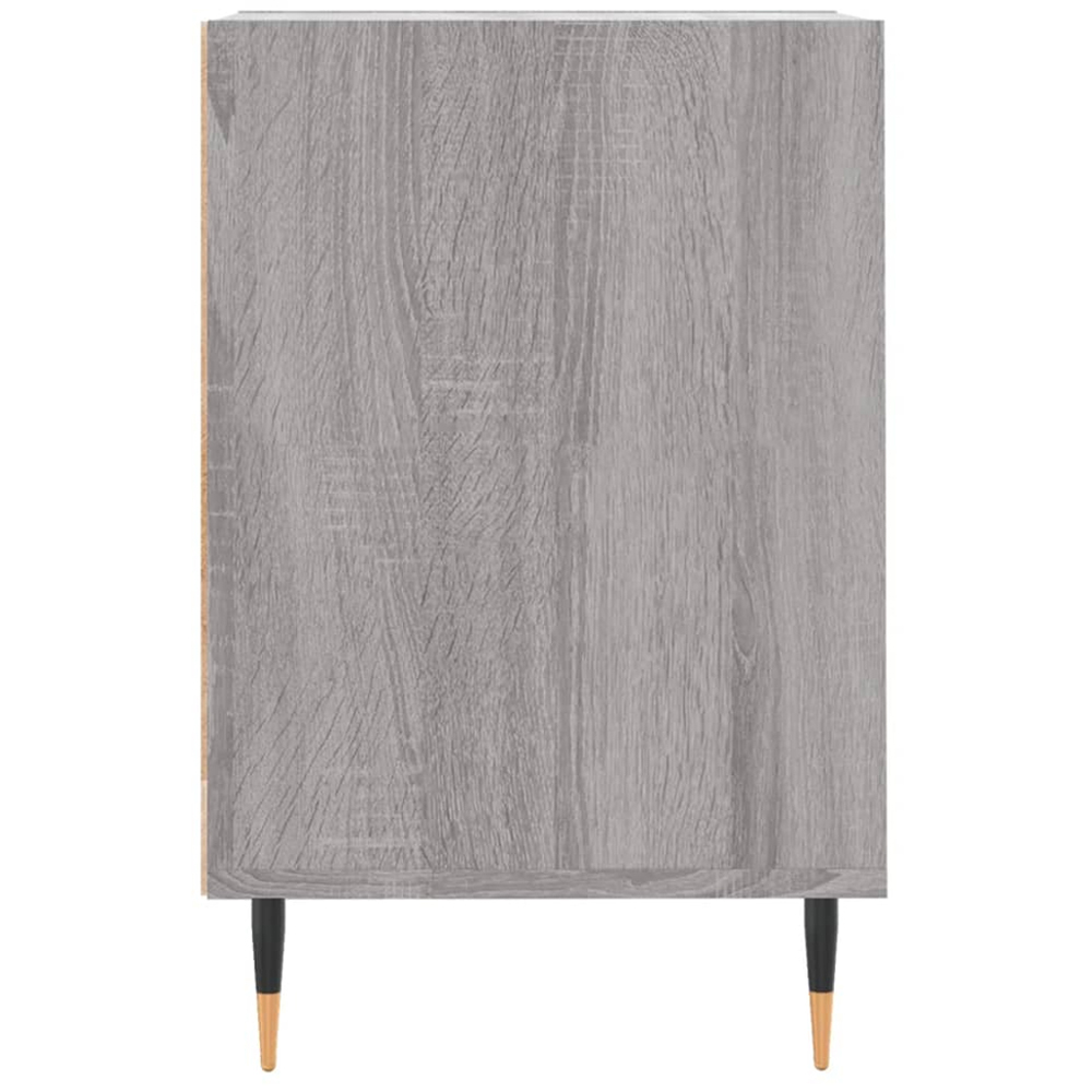 vidaXL 2 Door 3 Shelf Grey Sonoma TV Cabinet Image 7