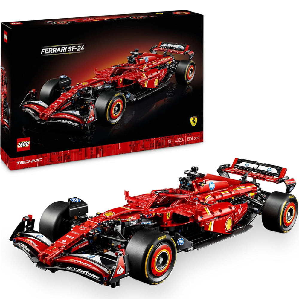 LEGO Technic 42207 Ferrari SF-24 F1 Car 1361 Pieces Image 3