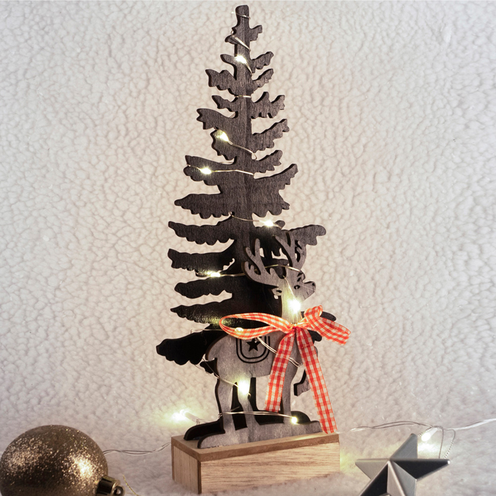 St Helens Light Effect Festive Tree Christmas Decoration Image 4