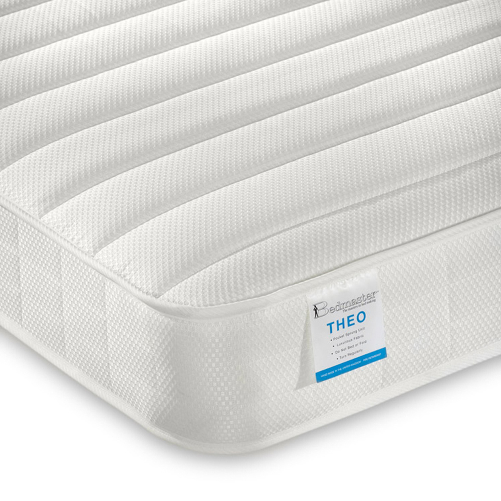 Bedmaster Oliver Triple Sleeper White Storage Bunk Bed with Pocket Spring Mattresses Image 3