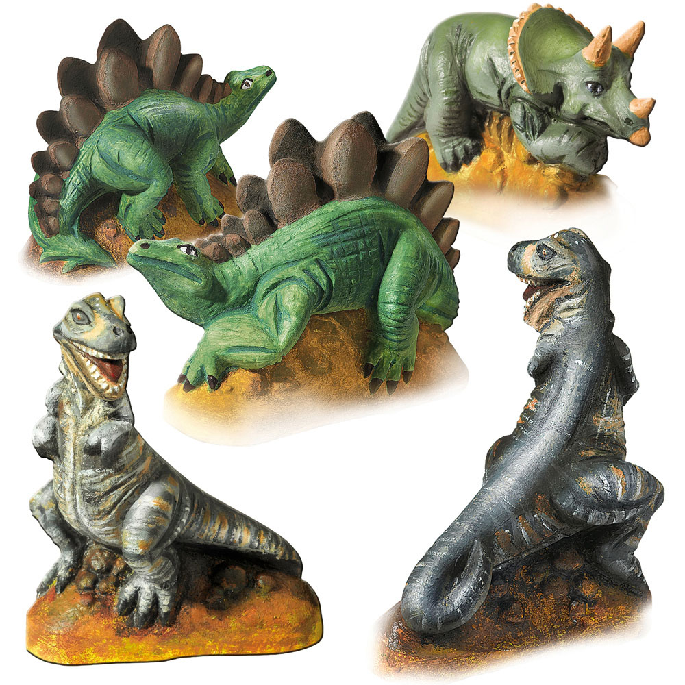 SES Creative Dinosaurs Casting and Painting Set Image 3
