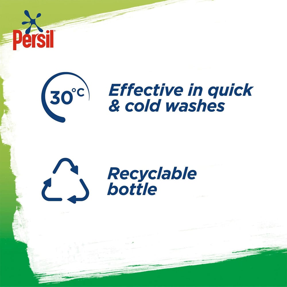 Persil Bio Liquid Detergent XXXL 95 Washes 2.565 Litre 2 Pack Image 6