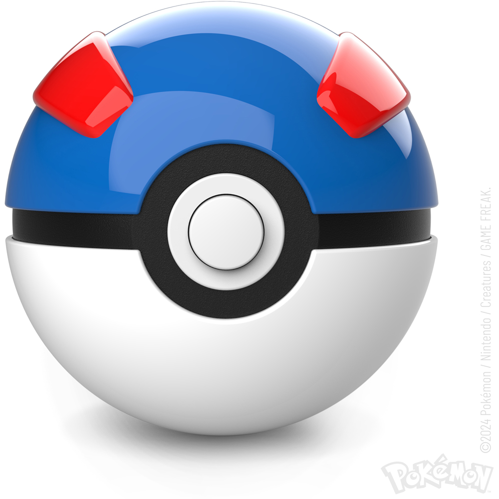 The Wand Company Pokemon Die-Cast Mini Great Ball Replica Image 5