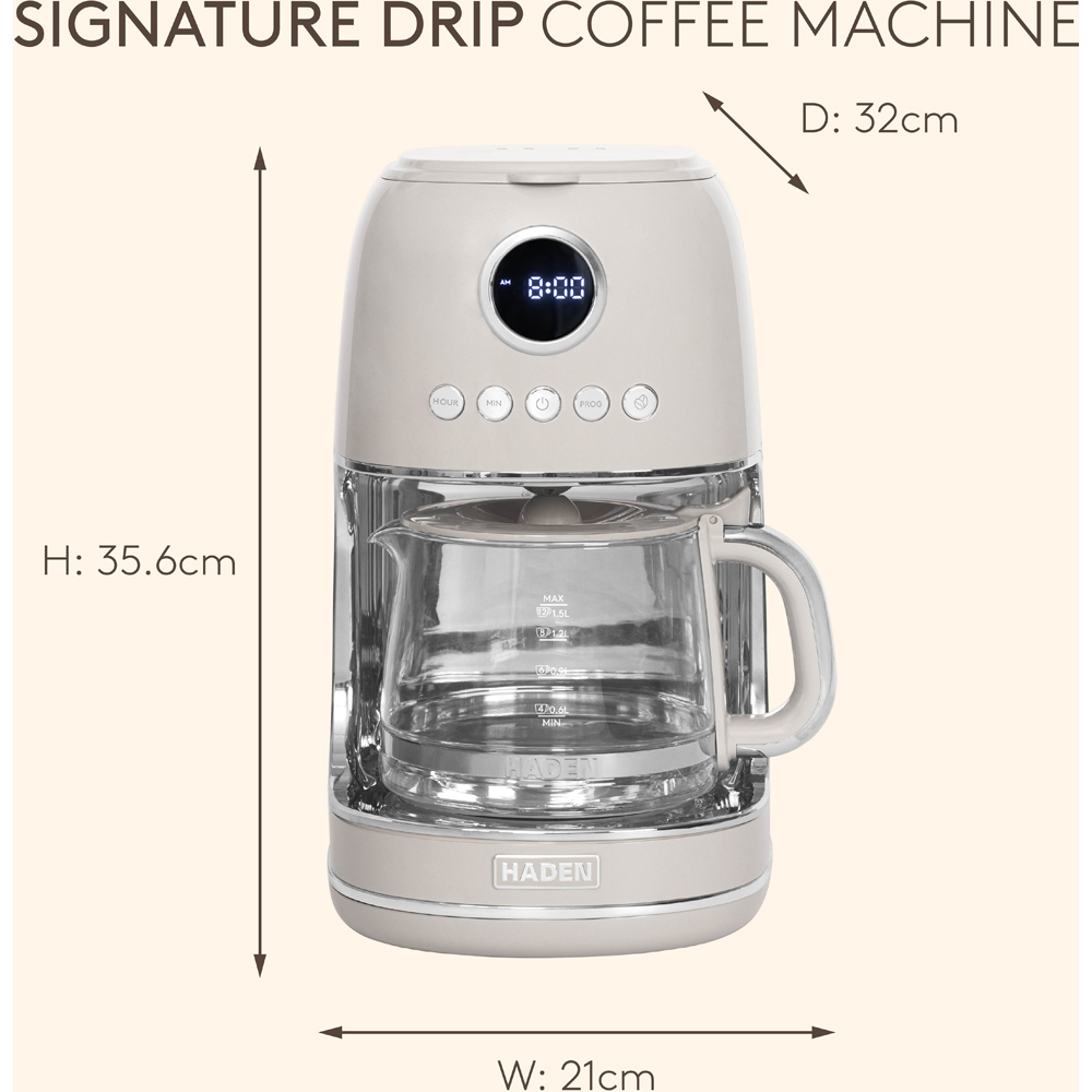 Haden 215758 Putty Drip Filter Coffee Machine Image 7