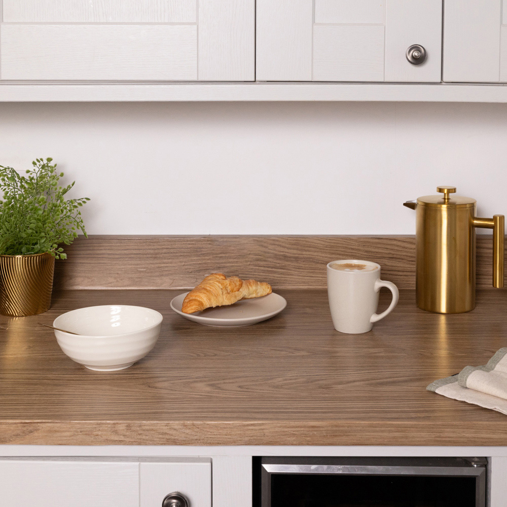 d-c-fix Casella Oak Brown Self-Adhesive Plastic Vinyl Wrap Film 67.5cm x 15m Image 1