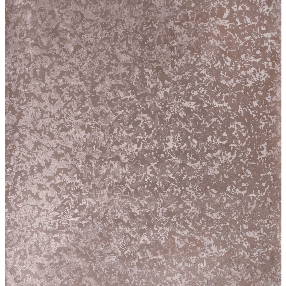 Wilko Wallpaper Crushed Velvet Foil Rose Gold Paper
