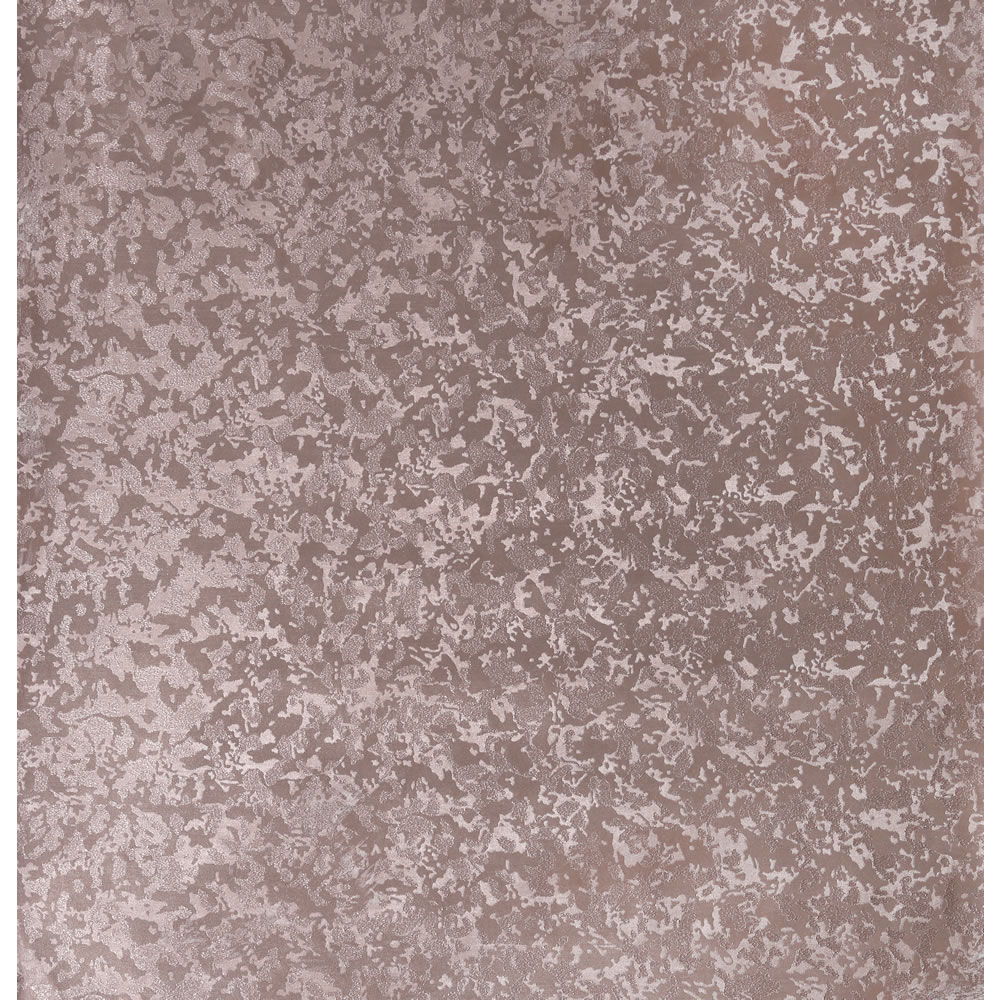 Wilko Wallpaper Crushed Velvet Foil Rose Gold