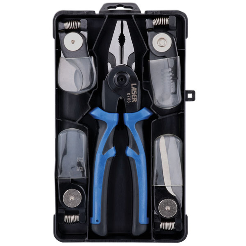 Laser 5-in-1 Interchangeable Plier Set with Multi Head Changeable Jaws Image 3