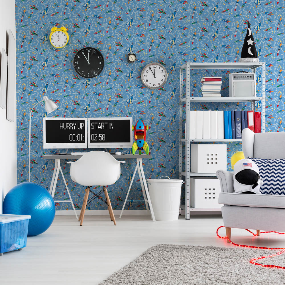 Cath Kidston Rockets Wallpaper Image 4