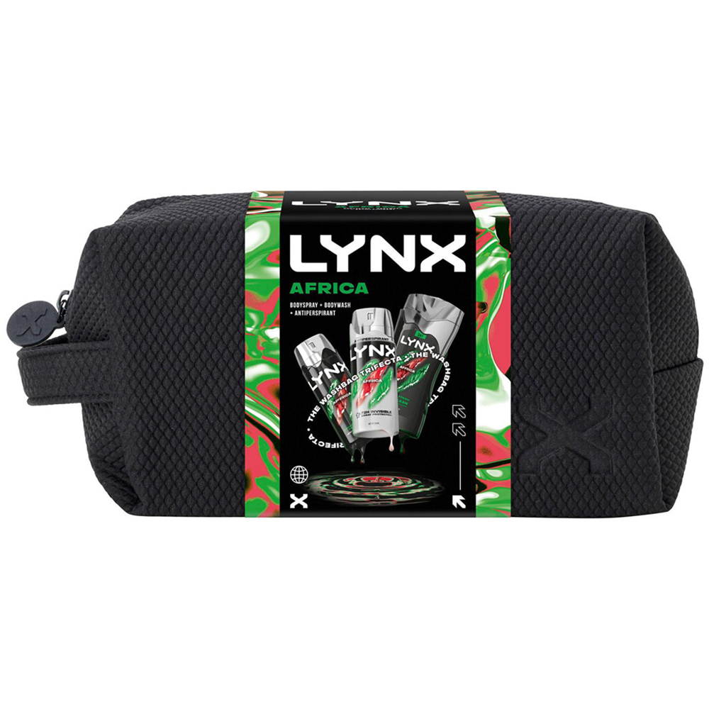 Lynx Africa Washbag Gift Set 2 Pack Image 4