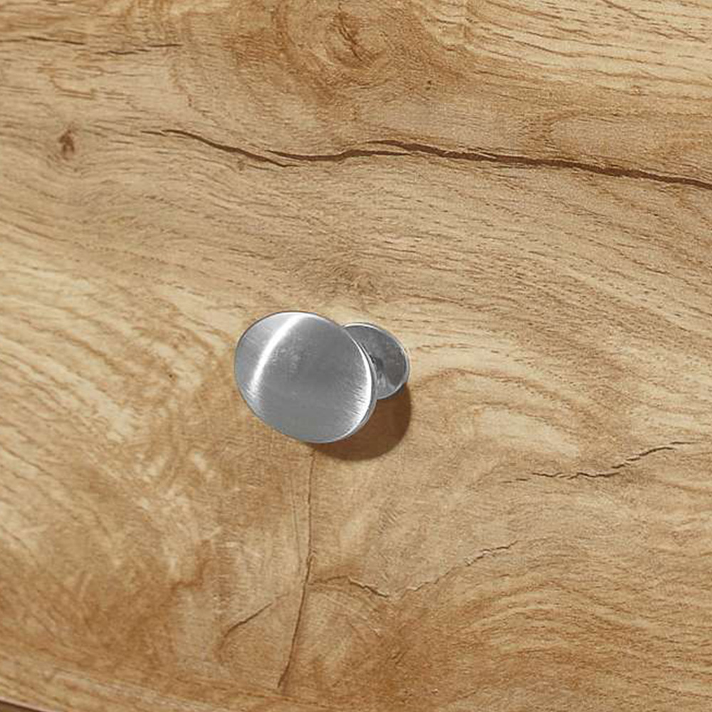Hampstead 3 Drawer Wooden Bedside Table Image 8