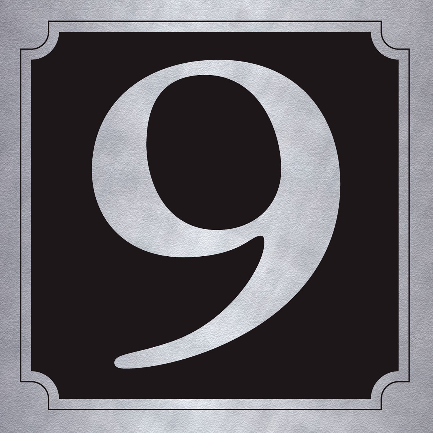 Self Adhesive House Number Stickers - Silver / O Image