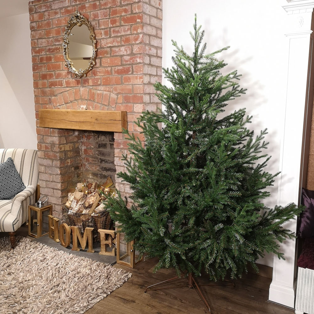 Samuel Alexander Green Glenshee Spruce Artificial Christmas Tree 7ft Image 2