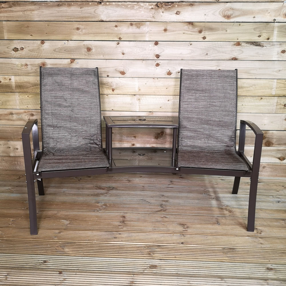 Samuel Alexander 2 Seater Suntime Havana Bronze Copper Companion Seat Image 1